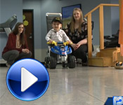 Physical Therapy students create special toddler mobile
