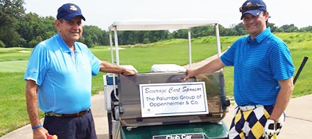 St. Louis golf tournament - golf cart