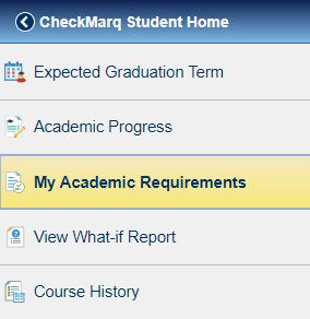 fluid-my-academic-requirements-menu