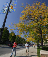 Marquette Banner on Wisconsin Avenue