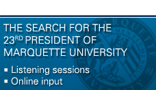 Marquette University Presidential Search