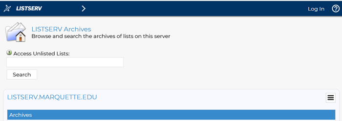 Click Log In (right).