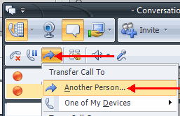 Transfer to another person