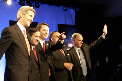 Photo of Presidential debate, Frebruary 15, 2004