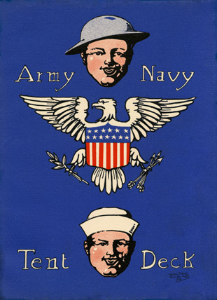 1918 Hilltop Army Navy Plate