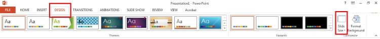 Microsoft PowerPoint-toolbar