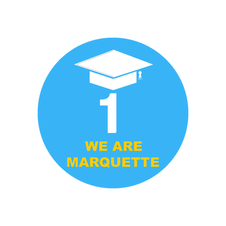 We are Marquette First Gen Button