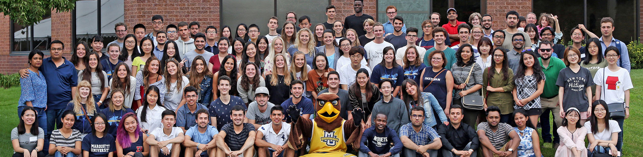International students at Marquette