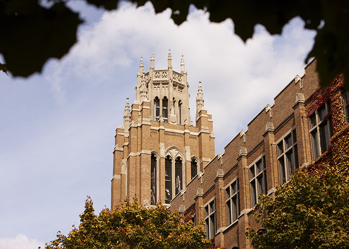 Marquette Hall on the Marquette University campus