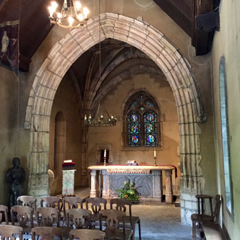 Interior of St. Joan of Arc Chapel