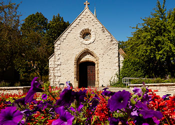   St. Joan of Arc Chapel in Spring                  