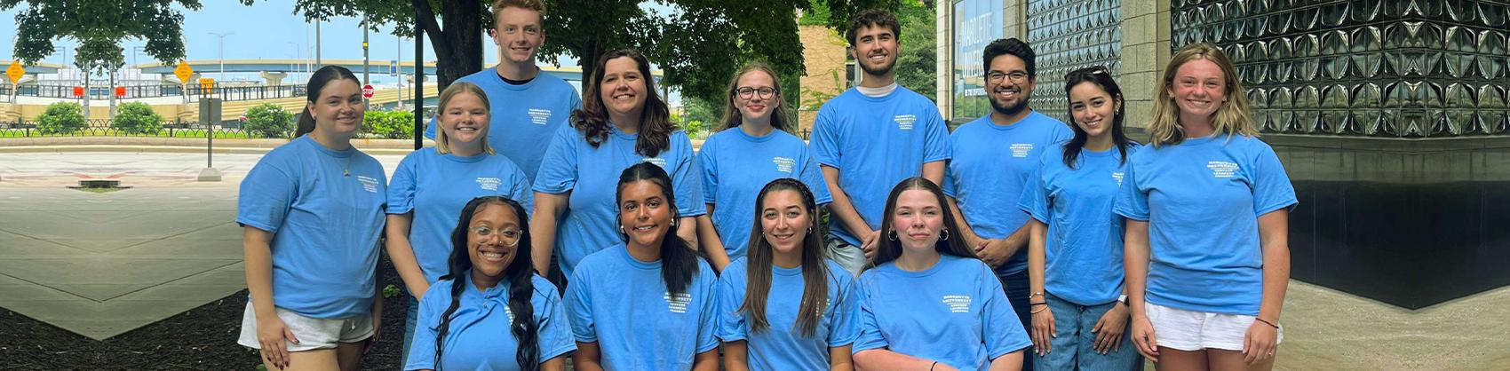 Following in the Jesuit tradition of faithful service, the Service Learning Program at Marquette University facilitates student academic learning through meaningful service experiences 