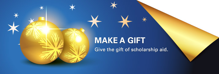 Give the gift of scholarship aid.