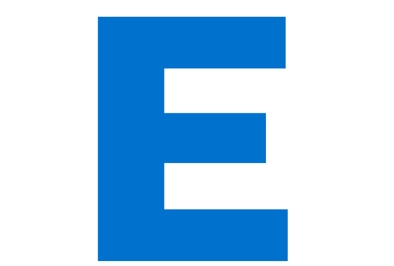 E