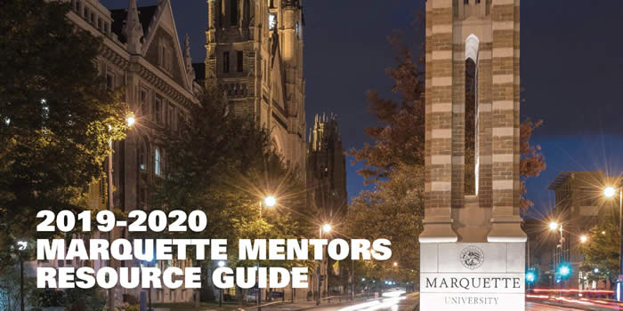2019-20 Marquette Mentors Resource Guide