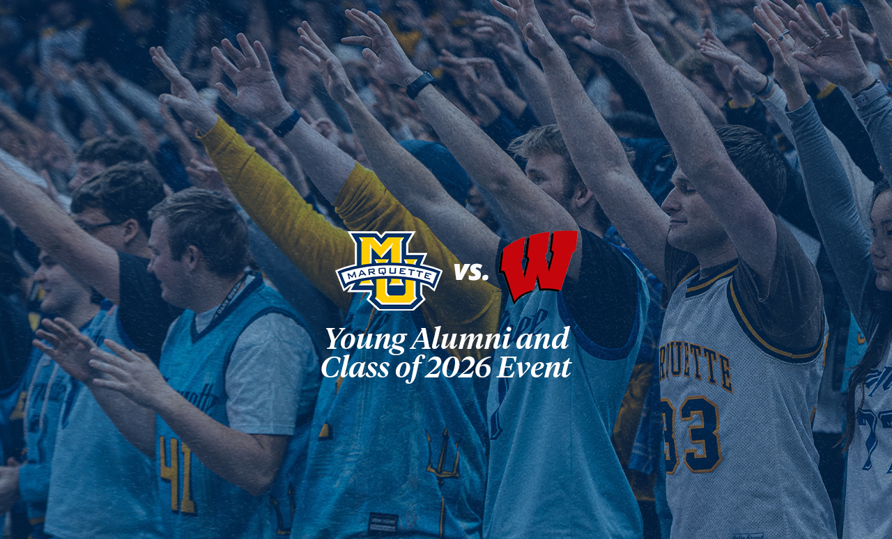 marquette vs. wisconsin young alumni event