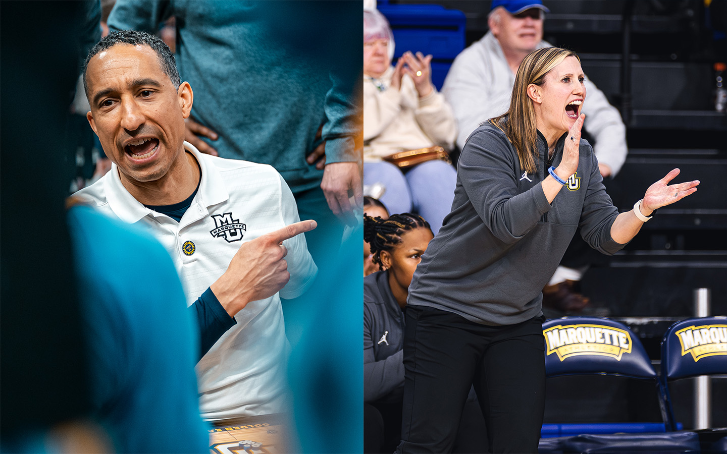 coach shaka smart coach cara consuegra marquette basketball