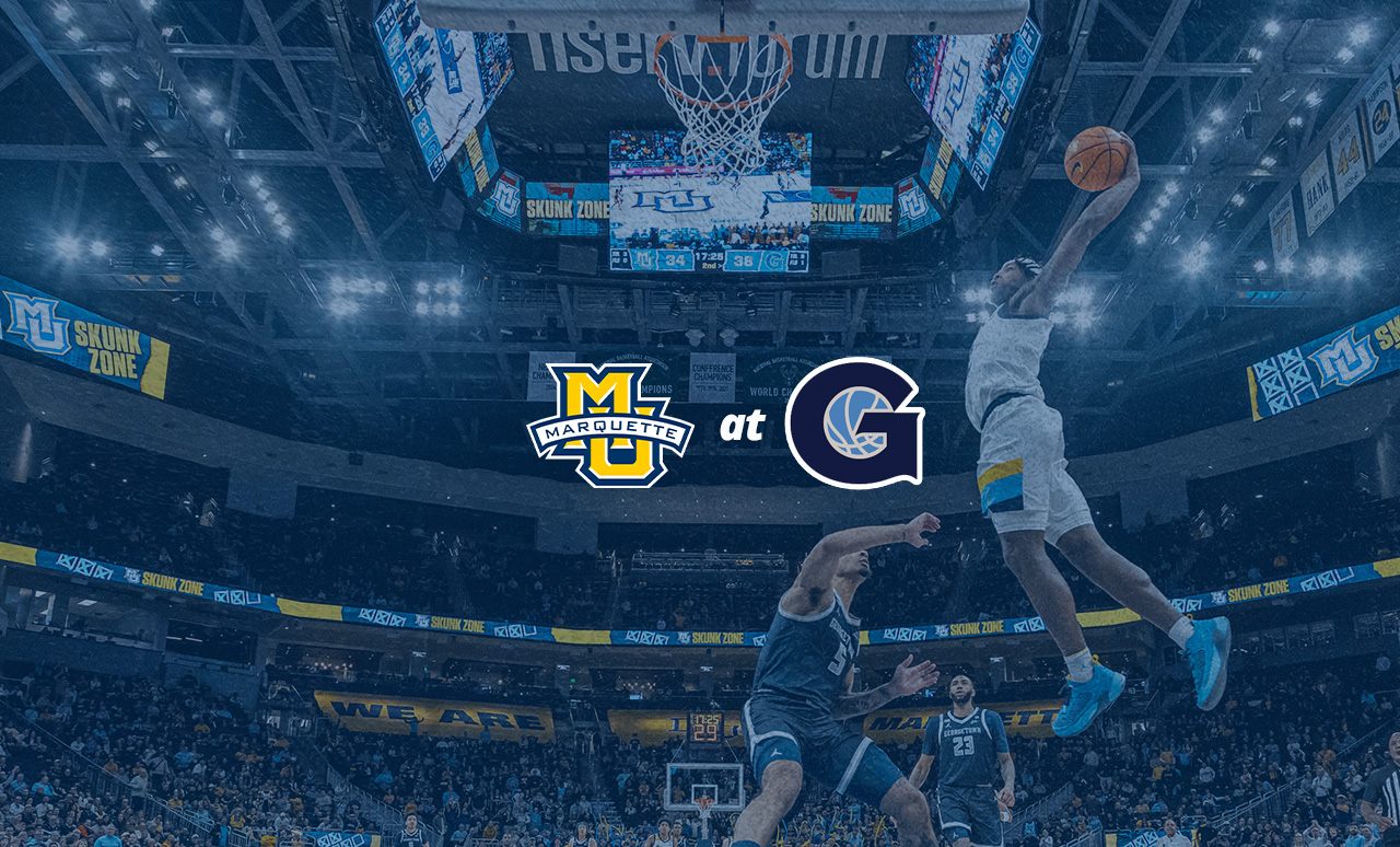 marquette mens basketball chase ross dunk georgetown