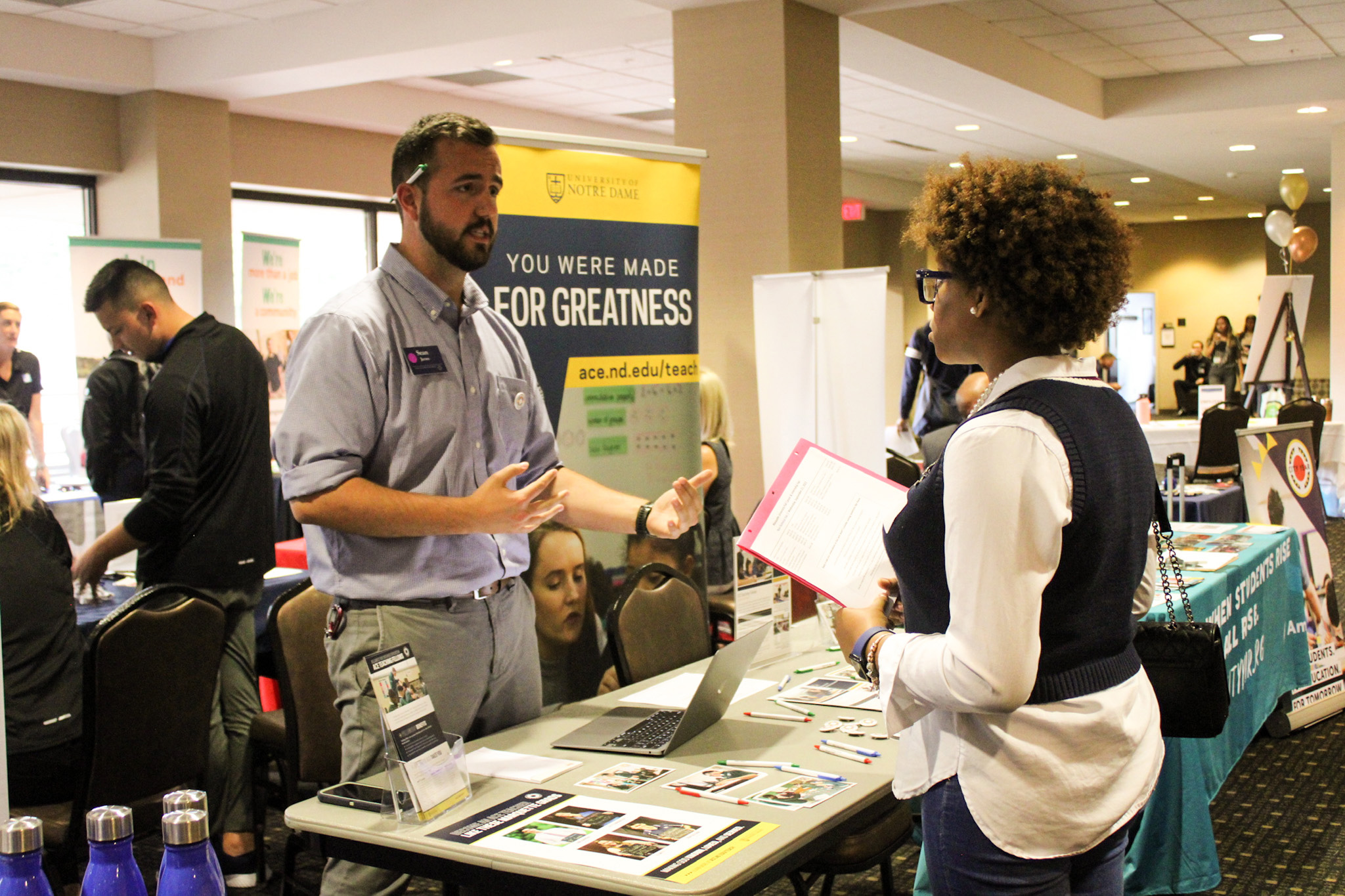 marquette recruitment on campus
