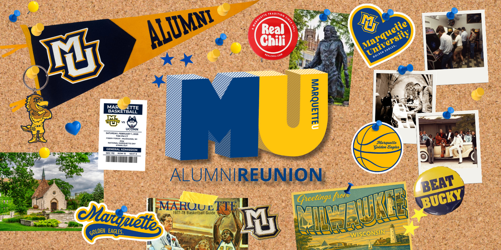 Marquette Reunions Bulletin Board