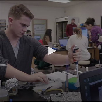 Undergraduate video about majors in biological sciences