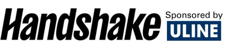 Handshake sponosred by ULINE