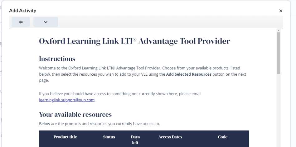 Oxford Learning Link LTI Step 4