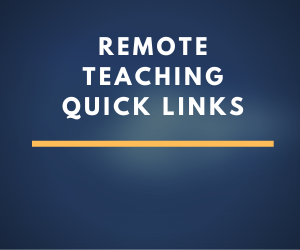 Remote Teaching Tips
