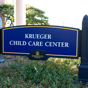 Child Care Center Sign