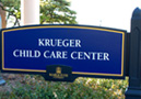 Child Care Center sign