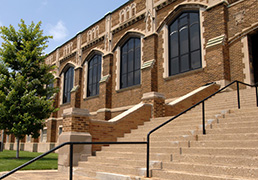 South facade of Marquette Gymnasium
