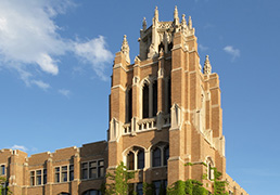 Bell tower of Marquette Hall