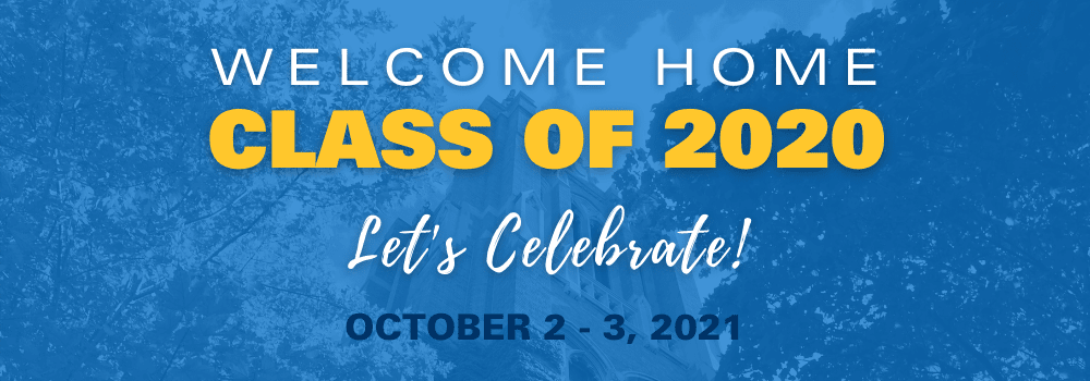 Welcome Home Class of 2020 banner