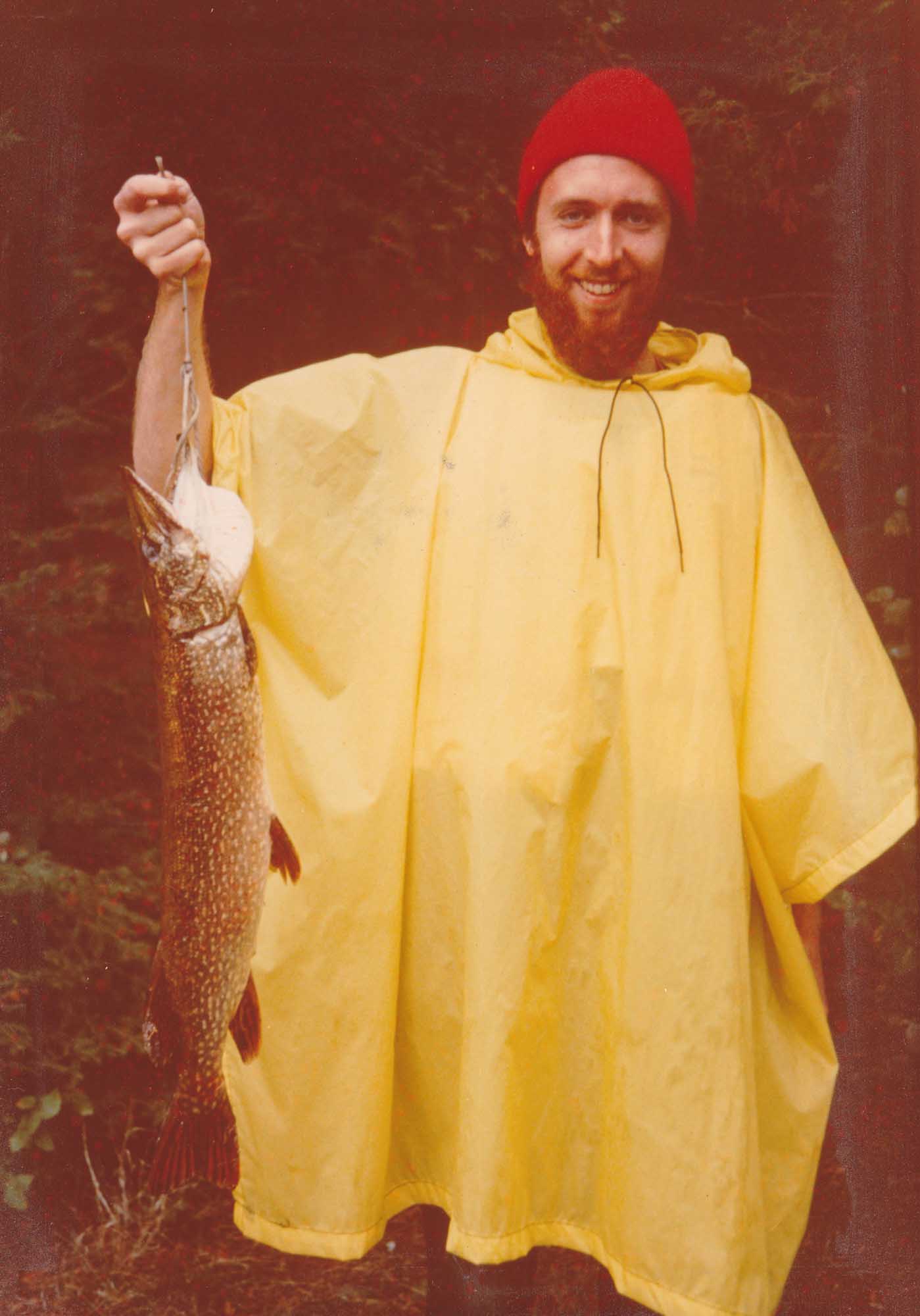John Pauly with fish