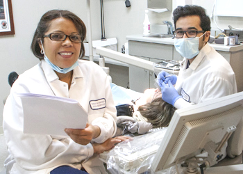 Prosthodontics students in the Marquette University School of Dentistry