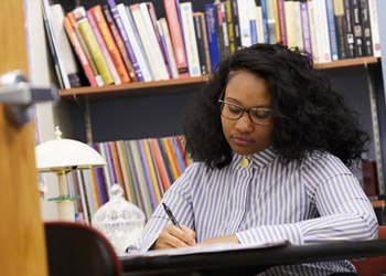 A student in the Marquette University College of Education