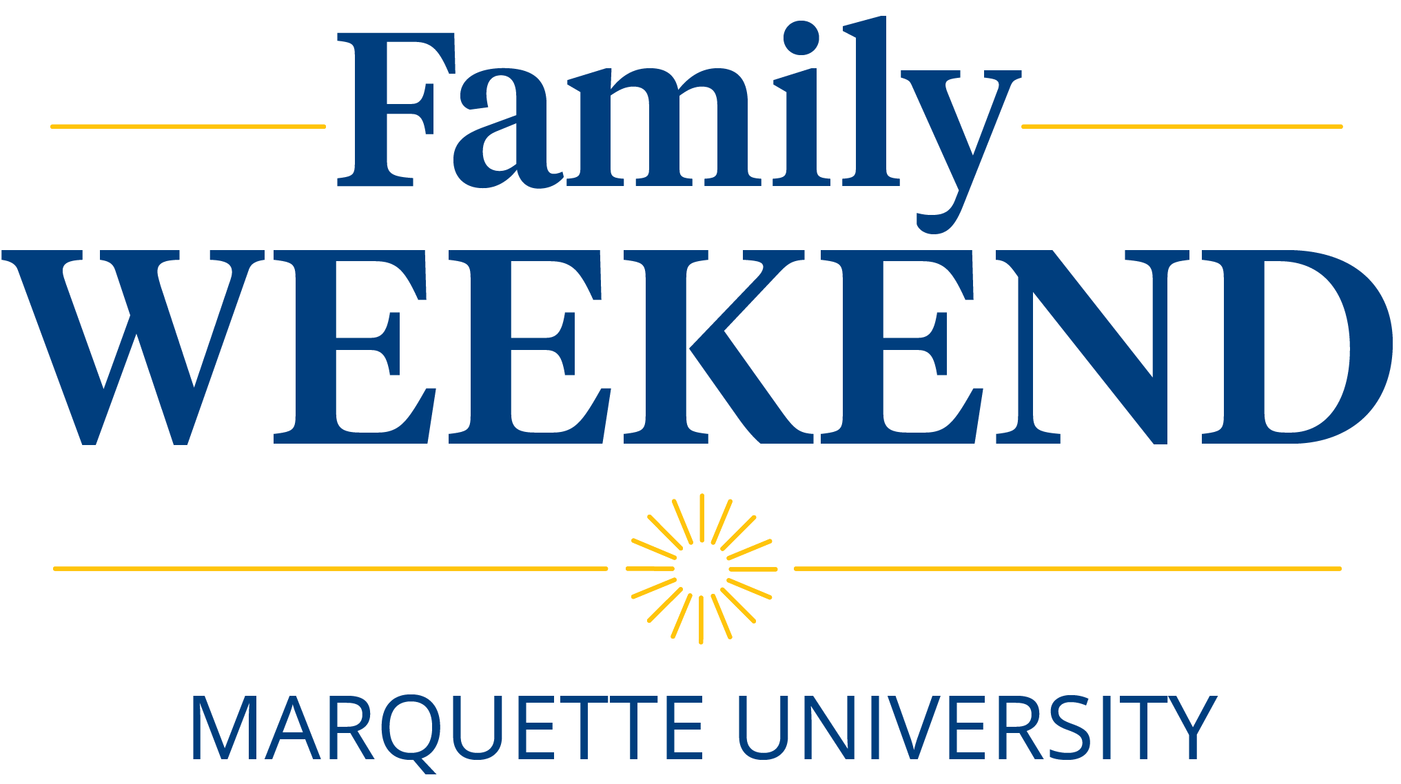 Family Weekend 2024