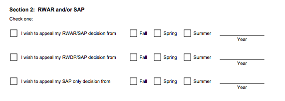 image of section 2 of form