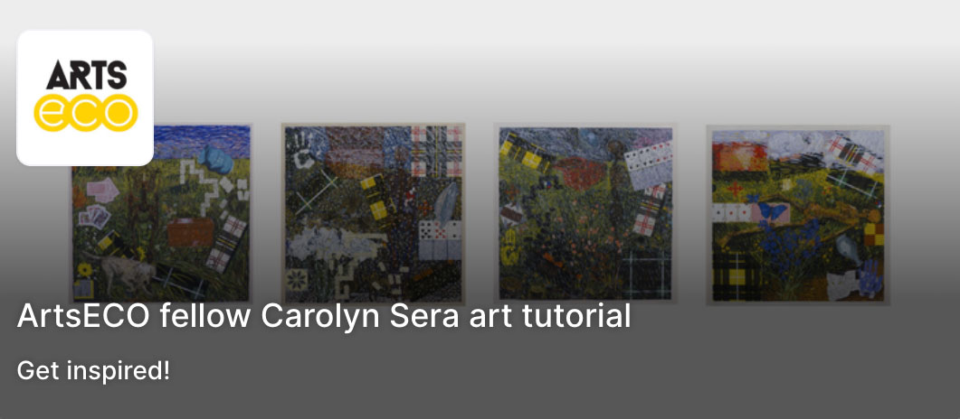 Art tutorial with Carolyn Sera