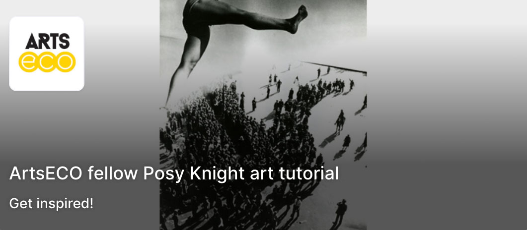 Art tutorial with Posy Knight