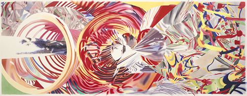 The Stowaway Peers Out at the Speed of Light by James Rosenquist