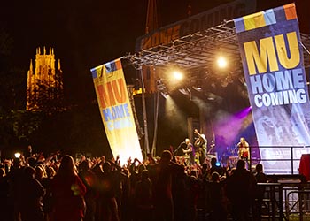 homecoming marquette concert events university mall edu
