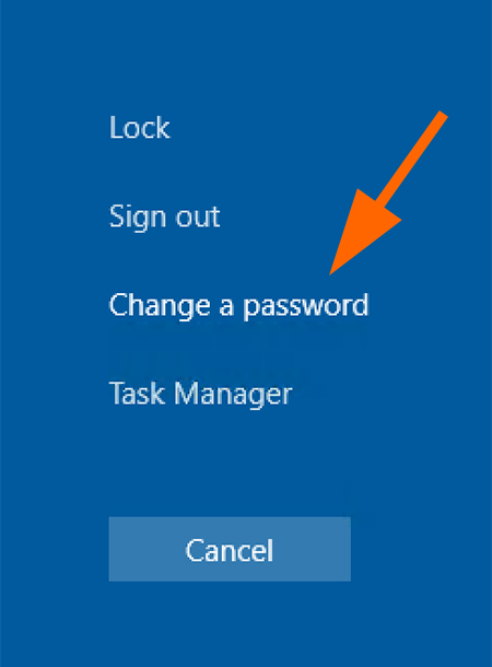 Change Your Password Via Windows 8 IT Services Marquette University Change Your Password Via Windows 8 IT Services Marquette University