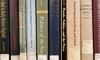 book spines