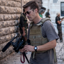 James Foley with camera