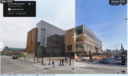 example of knight labs juxtapose tool using images from google street maps