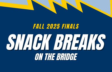 snack breaks on the bridge