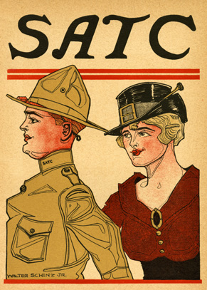 SATC plate from the 1919 Hilltop yearbook