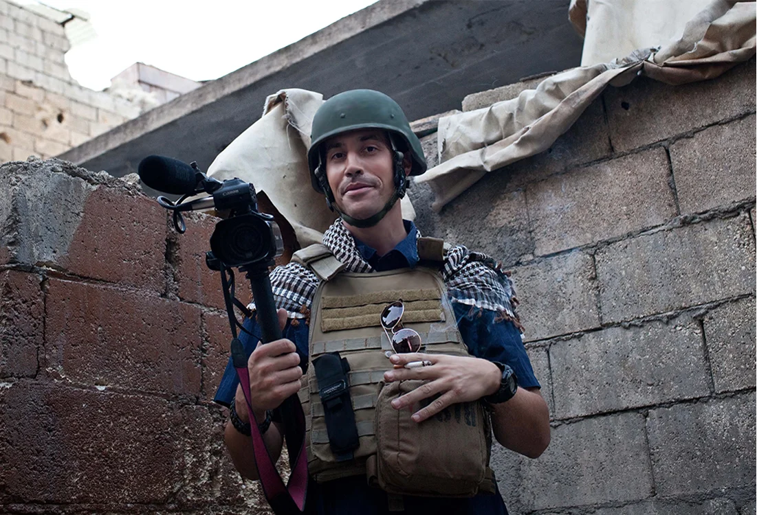 James Foley in Syria, November 5, 2012