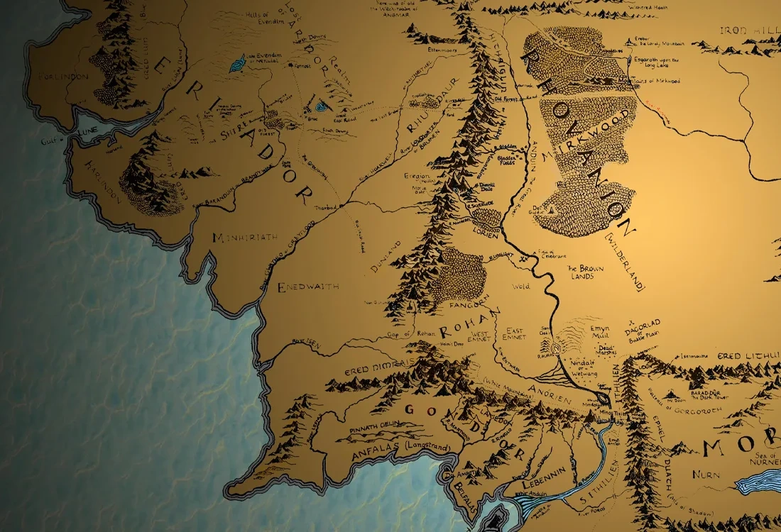 Map of Middle Earth